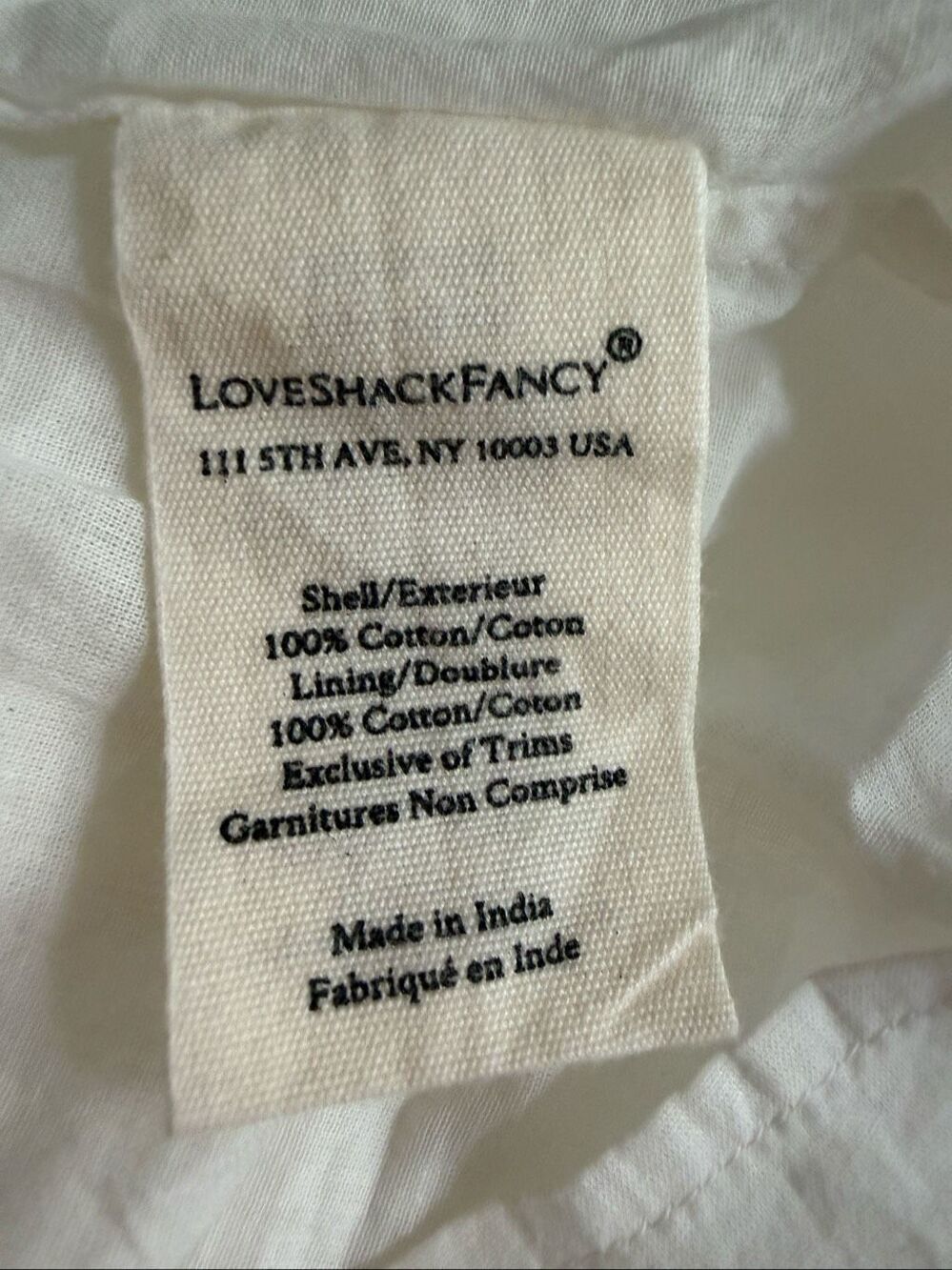 LoveShackFancy Arnene Midi Dress S White - Picture 12 of 12